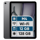 تبلت 11 اینچ اپل مدل iPad Air 2026 M4 Wi-Fi ظرفیت 128 گیگابایت و رم 12 گیگابایت، رزولوشن دوربین اصلی ۱۲ مگاپیکسل، پشتیبانی از قلم و کیبورد