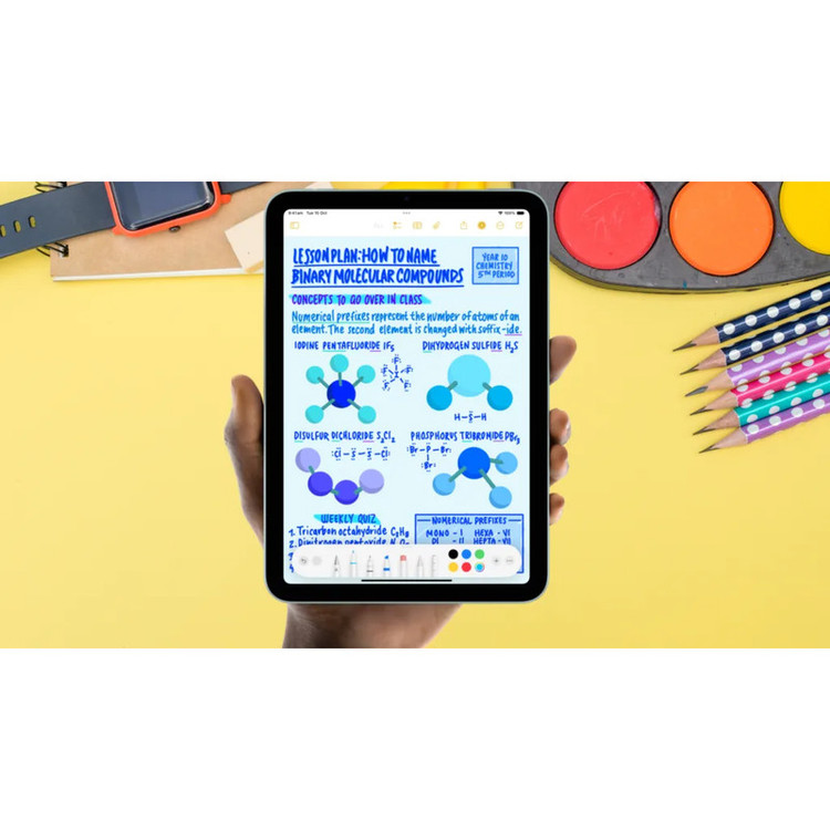 تبلت 8.3 اینچی اپل مدل iPad Mini 7th Generation 2024 Wi-Fi ظرفیت 256 گیگابایت و رم 8 گیگابایت