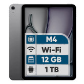 تبلت 11 اینچ اپل مدل iPad Air 2026 M4 Wi-Fi ظرفیت 1 ترابایت و رم 12 گیگابایت، رزولوشن دوربین اصلی ۱۲ مگاپیکسل، پشتیبانی از قلم و کیبورد