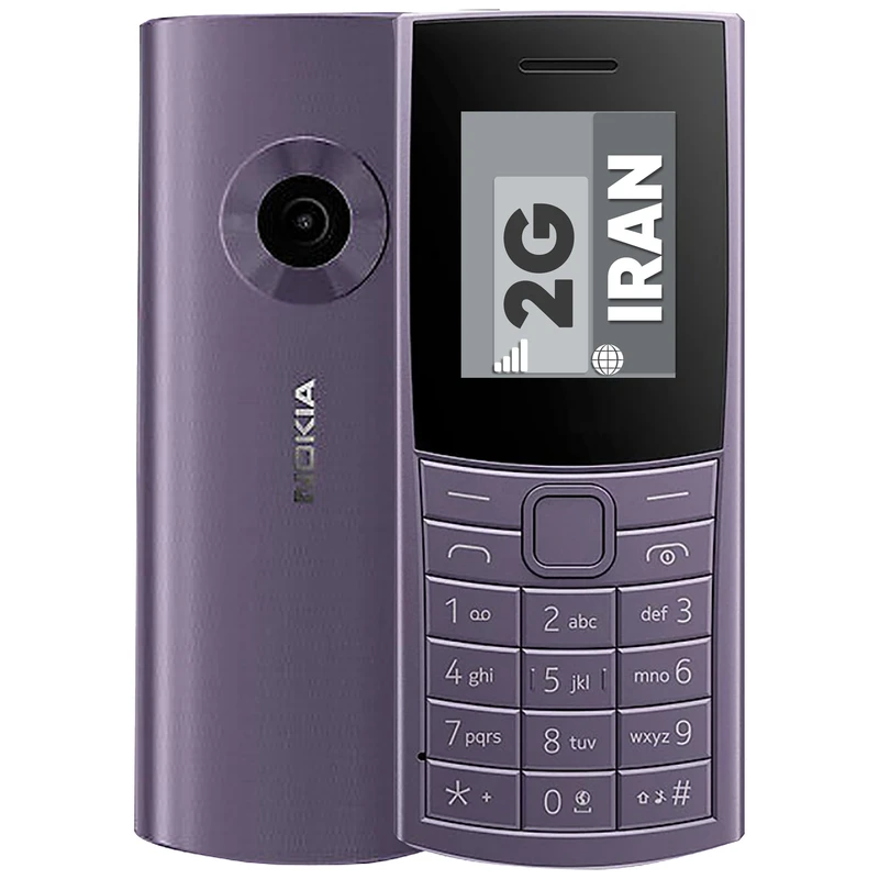2024 Nokia 110 FA مونتاژ ایران تحت لیسانس نوکیا  تلکام پارس