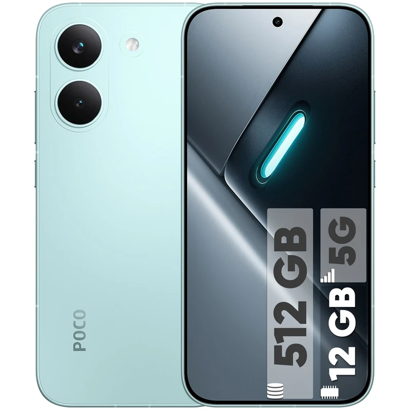 گوشی موبایل شیائومی مدل Poco X8 Pro 5G دو سیم کارت ظرفیت 512 گیگابایت و رم ۱۲ گیگابایت - گلوبال