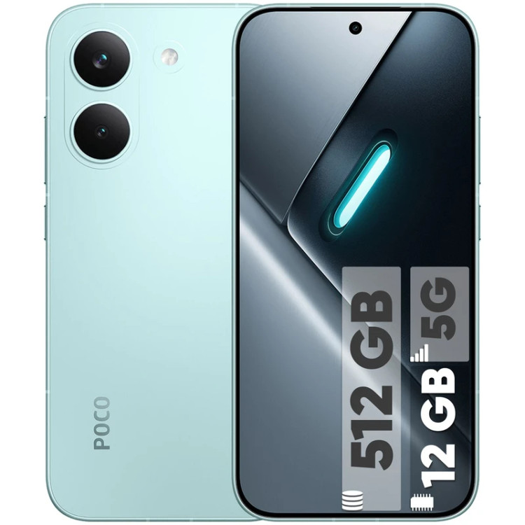 گوشی موبایل شیائومی مدل Poco X8 Pro 5G دو سیم کارت ظرفیت 512 گیگابایت و رم ۱۲ گیگابایت - گلوبال