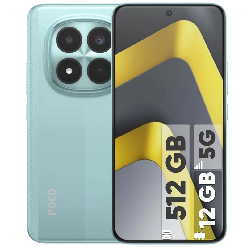 گوشی موبایل شیائومی مدل Poco M8 Pro 5G دو سیم‌کارت ظرفیت 512 گیگابایت و رم 12 گیگابایت